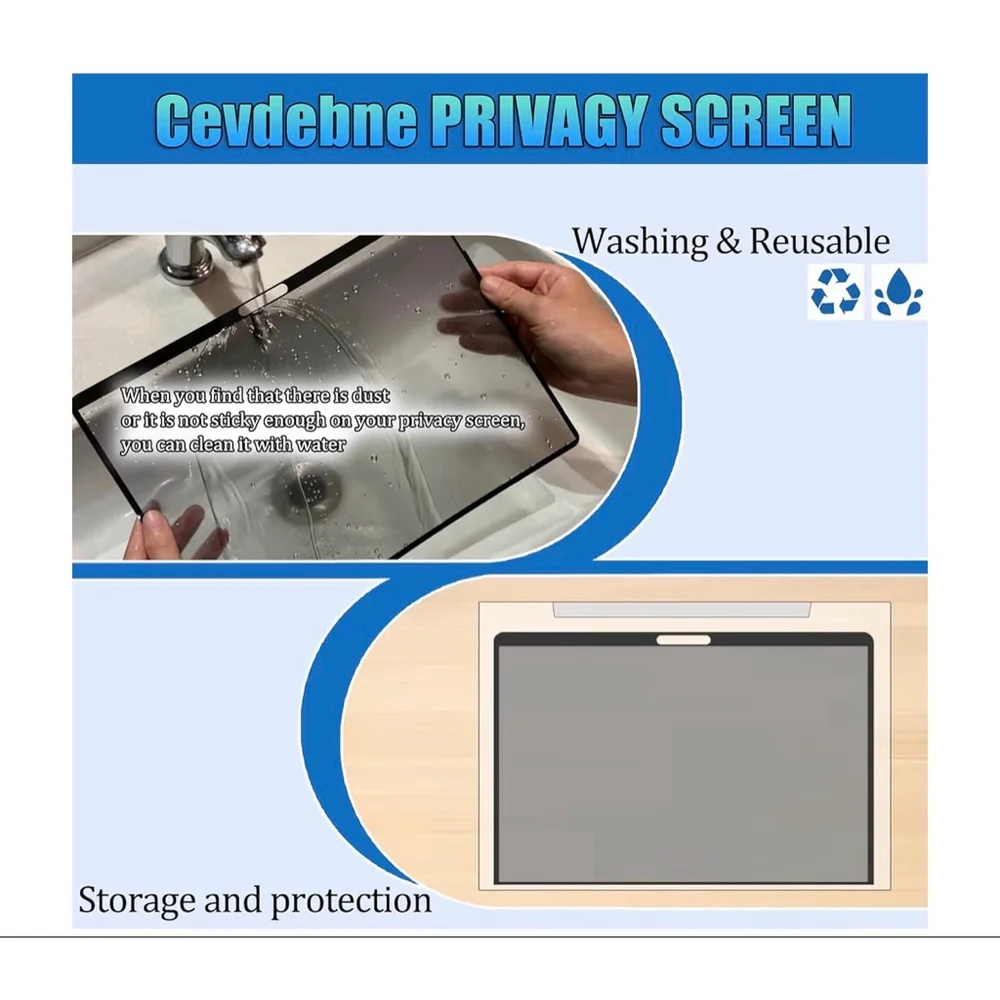 NEW Nano-Suction Privacy Screen Protector MacBook Pro 13”